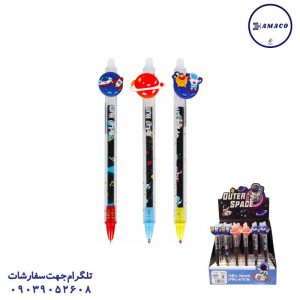 عکس خودکار خودکار فشاری پاکن دار 36 عددی