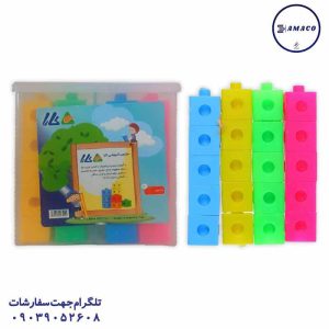 عکس لوازم کمک آموزشی چینه 40 عددی کارا