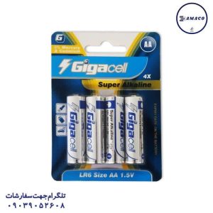 عکس محصولات دیجیتال باطری قلمی آلکالاین 4 عددی کارتی0028/0024 گیگاسل