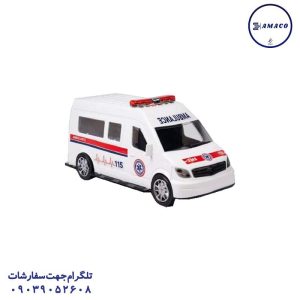 عکس اسباب بازی های پسرانه آمبولانس بزرگ سلفونی