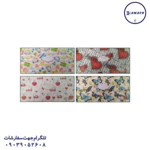 عکس ساک و جعبه پاکت پول اکلیلی (110) آذین