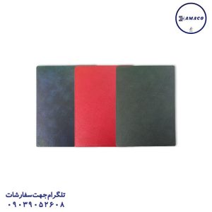 عکس سررسید و تقویم سررسید یکروزه چرم و پونه 1404 2000