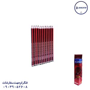 عکس مداد مداد قرمز 3 گوش مخطط کسرا