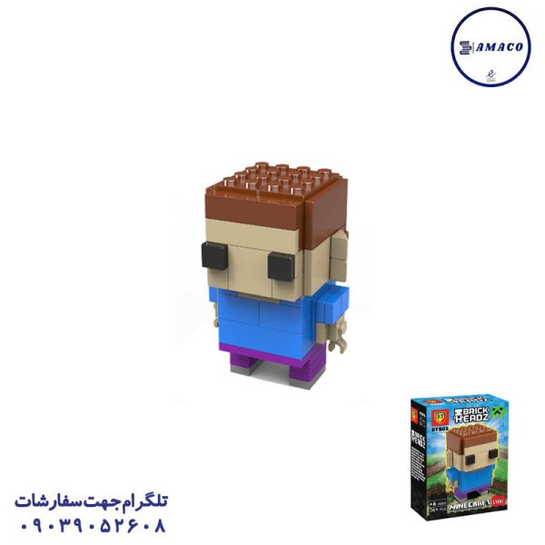 عکس اسباب بازی های عمومی لگو ماینکرافت بریک هدز 501/6 بی تی