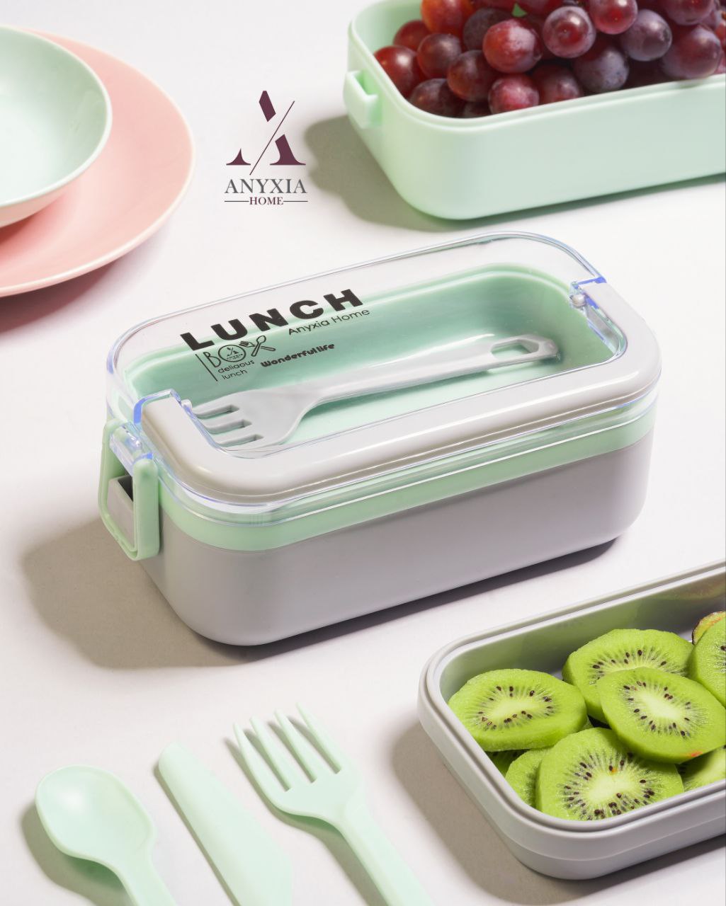 خرید ظرف غذا 1 طبقه مستطیل کد 102 آنکسیا عکس ظرف غذا قمقمه لیوان ظرف غذا 1 طبقه مستطیل کد 102 آنکسیا