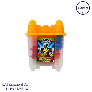 عکس اسباب بازی های عمومی لگو سطلی طرح قلعه