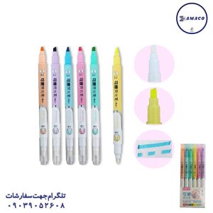 عکس ماژیک ماژیک فسفری 6 عددی پاکن دار 803