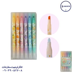 عکس ماژیک ماژیک فسفری 6 عددی پاکن دار عطری 988