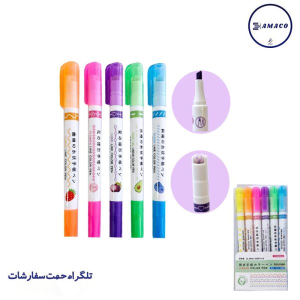 عکس ماژیک ماژیک فسفری 6 عددی لاینر 9009 لتو