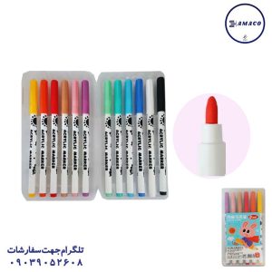 عکس ماژیک ماژیک 12 رنگ اکلیلی 777