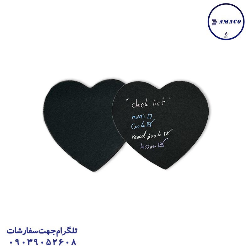 خرید نوت مشکی عروسکی عکس کاغذ یادداشت چسب دار ( استیکر ) نوت مشکی عروسکی