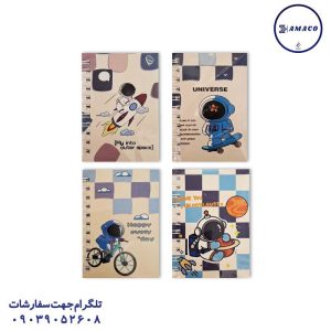 عکس دفترچه یادداشت 1.16 فانتزی 4 عددی