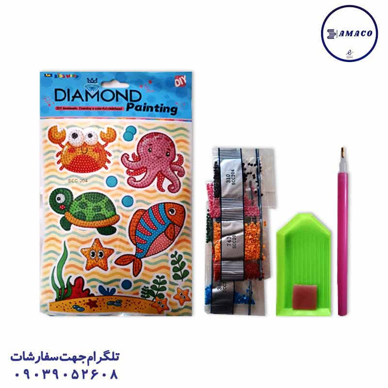 خرید استیکر الماسی SCC عکس استیکر استیکر الماسی SCC