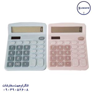 عکس ماشین حساب ماشین حساب متوسط پاستلی 837