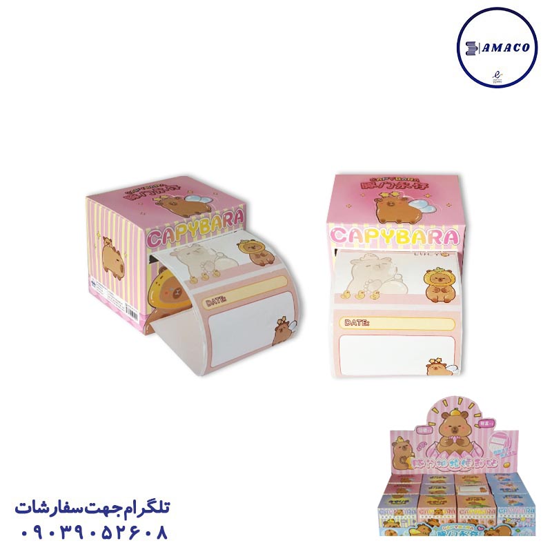 خرید نوت رولی 8816 (12) عکس کاغذ یادداشت چسب دار ( استیکر ) نوت رولی 8816 (12)