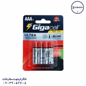عکس محصولات دیجیتال باطری نیم کارتی4 عددی اولترا4002/4008 گیگاسل