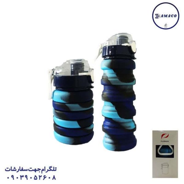 عکس ظرف غذا قمقمه لیوان قمقمه سیلیکونی پلاتینیوم