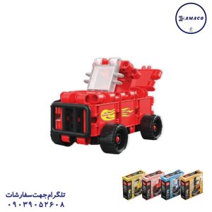 عکس اسباب بازی های پسرانه کلیکس مدل ایسوزو و راننده 30 قطعه