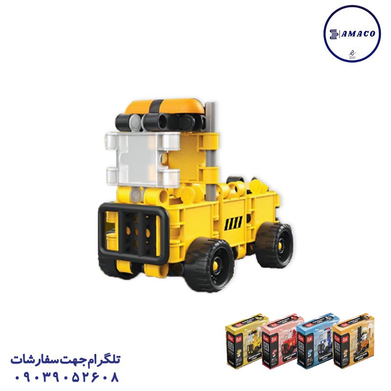 خرید کلیکس مدل ایسوزو و راننده 30 قطعه عکس اسباب بازی های پسرانه کلیکس مدل ایسوزو و راننده 30 قطعه