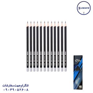 عکس مداد مداد مشکی 3 گوش لوکی