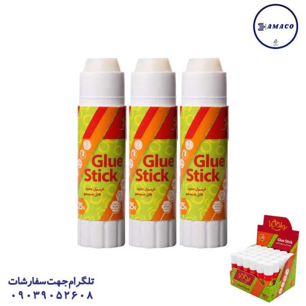 عکس چسب ماتیکی چسب ماتیکی 25 گرم لوکی