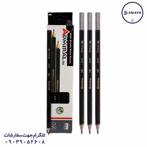 عکس نوشت افزار مداد مشکی(15) ادمیرال