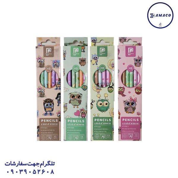 عکس مداد مداد مشکی پاکن دار پرودون