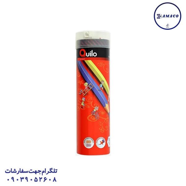 عکس نوشت افزار مداد رنگی 36 استوانه 634439 کویلو