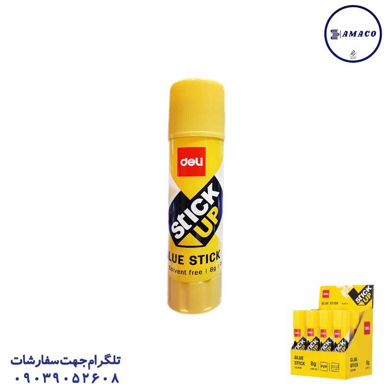 خرید چسب ماتیکی 8 گرم کد 20010 دلی عکس چسب ماتیکی چسب ماتیکی 8 گرم کد 20010 دلی