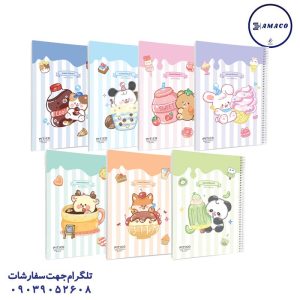 عکس دفتر دفتر 40 خطی مجلد کد 371 پیتیکو