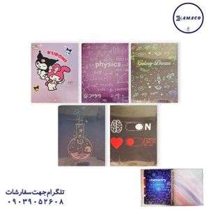 عکس دفتر کلاسوری کلاسور 100 قفل فلز کد 126/165 وتوس