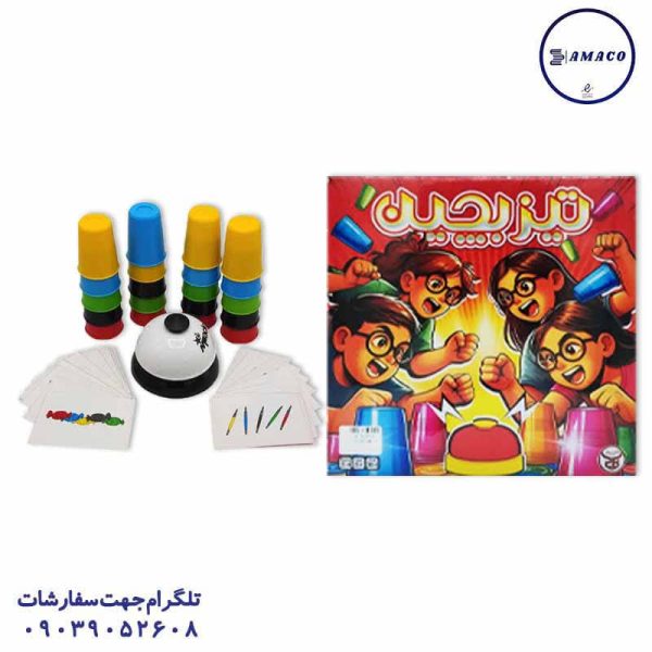 عکس بازی فکری تیز بچین 4 نفره ذهن برتر