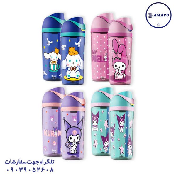 عکس ظرف غذا قمقمه لیوان قمقمه کرومی کد 6520 شوتای