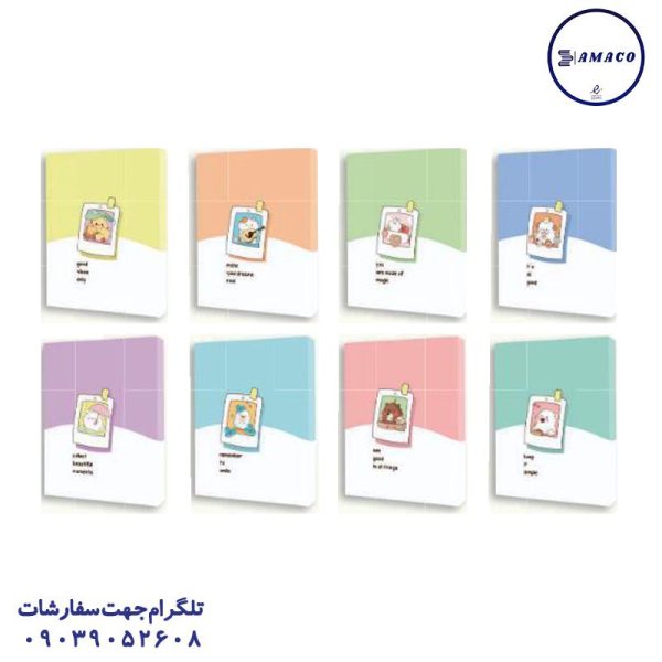 عکس دفتر کلاسوری کلاسور A5 کد 609 پیتیکو
