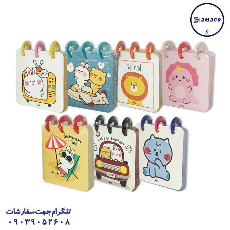 خرید یادداشت دکمه ای 8*8 کد 011 آبرنگ عکس دفترچه یادداشت دکمه ای 8*8 کد 011 آبرنگ