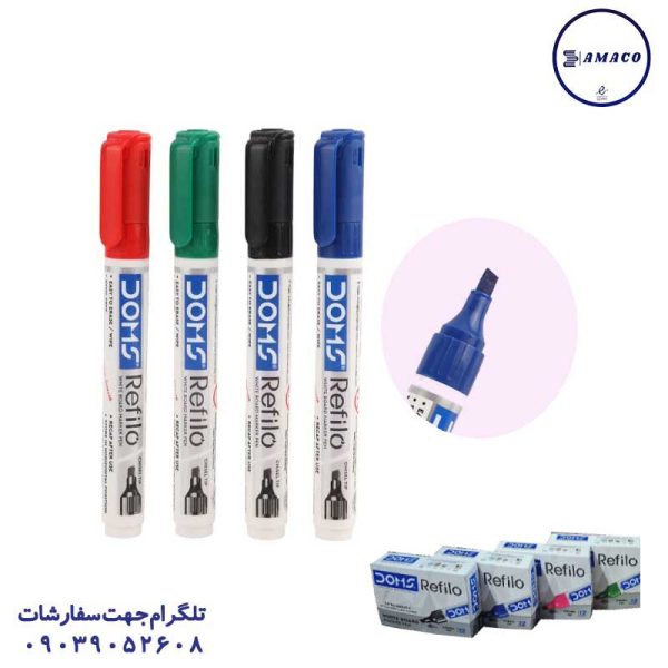 عکس ماژیک ماژیک وایت برد آبی دامس