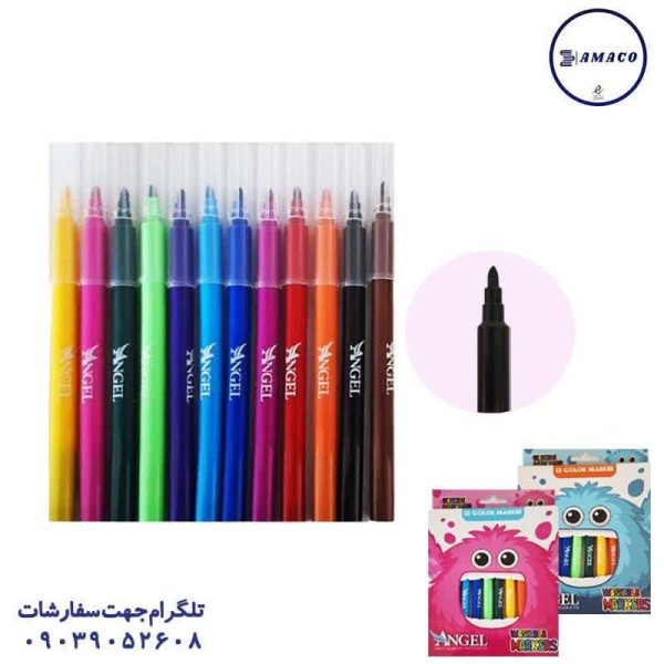 عکس ماژیک ماژیک 12 مقوا 3030 آنجل