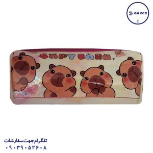 عکس جامدادی فانتزی جامدادی پولیشی طرح کاپی بارا کد 851 وحدت