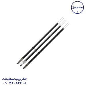 عکس نوشت افزار یدک خودکار پلاستیکی آبی