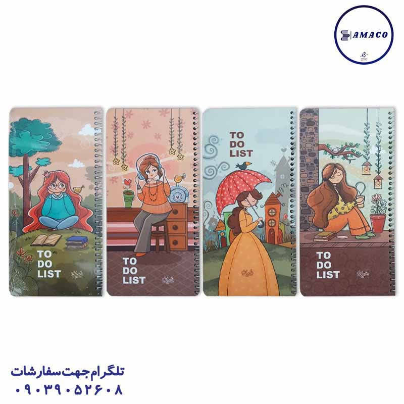 خرید یادداشت 10*21 جلد سخت امیلی کد 432 دایان عکس دفترچه یادداشت 10*21 جلد سخت امیلی کد 432 دایان