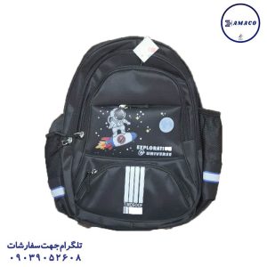 عکس کیف و جامدادی کوله کرومی موصوفی کد (9)