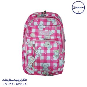 عکس کیف و جامدادی کوله طرحدار نقاب دار fashion کد (12)