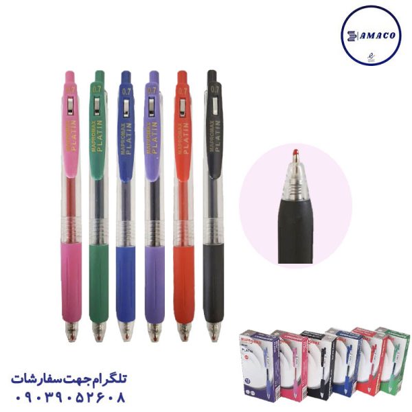 عکس روان نویس روان نویس فشاری کد 601/602 مپرومکس