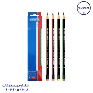 عکس مداد مداد مشکی 3 گوش مالتیک اسکارف کد 310102 استورم