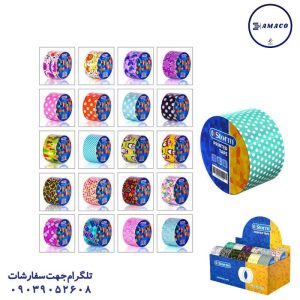 عکس چسب پهن چسب پهن فانتزی کد 100130 استورم