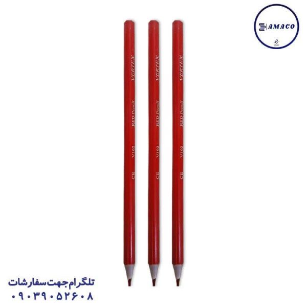 عکس مداد مداد قرمز ورتکس