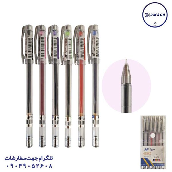 عکس خودکار خودکار تست گود 6 رنگ اسکول مکس