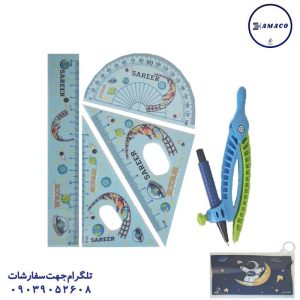 عکس لوازم ریاضی بسته ریاضی کهکشان