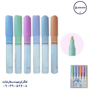 عکس چسب ماتیکی 6A چسب ماژیکی 6 رنگ بزرگ کد 650