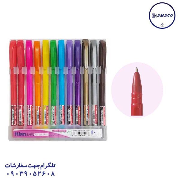 عکس خودکار خودکار رنگی 12 عددی کیان